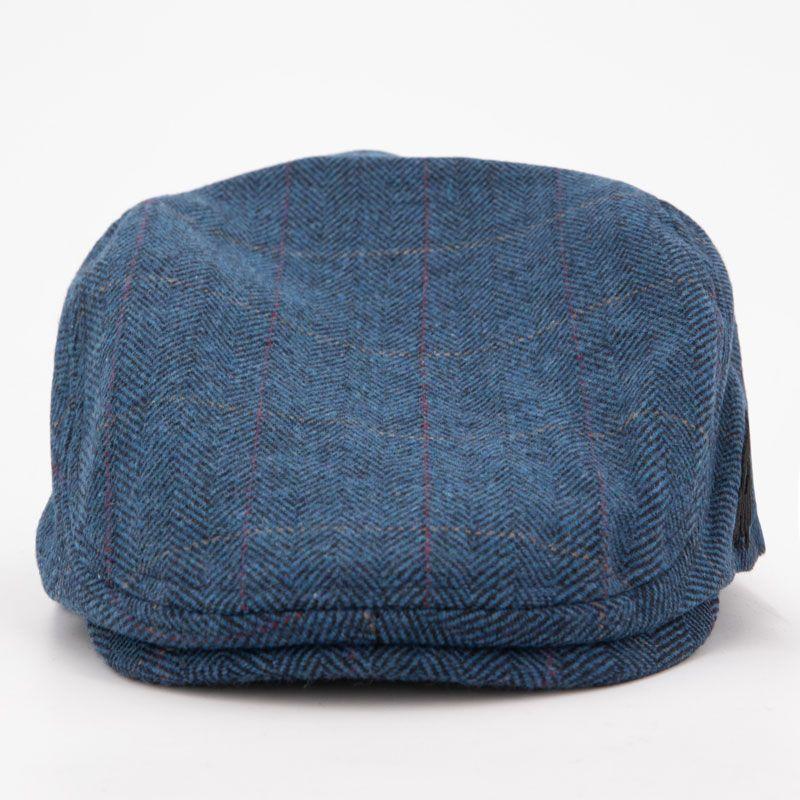 Men's Tweed Dickon Beret with Colorful Stitching KAPORAL