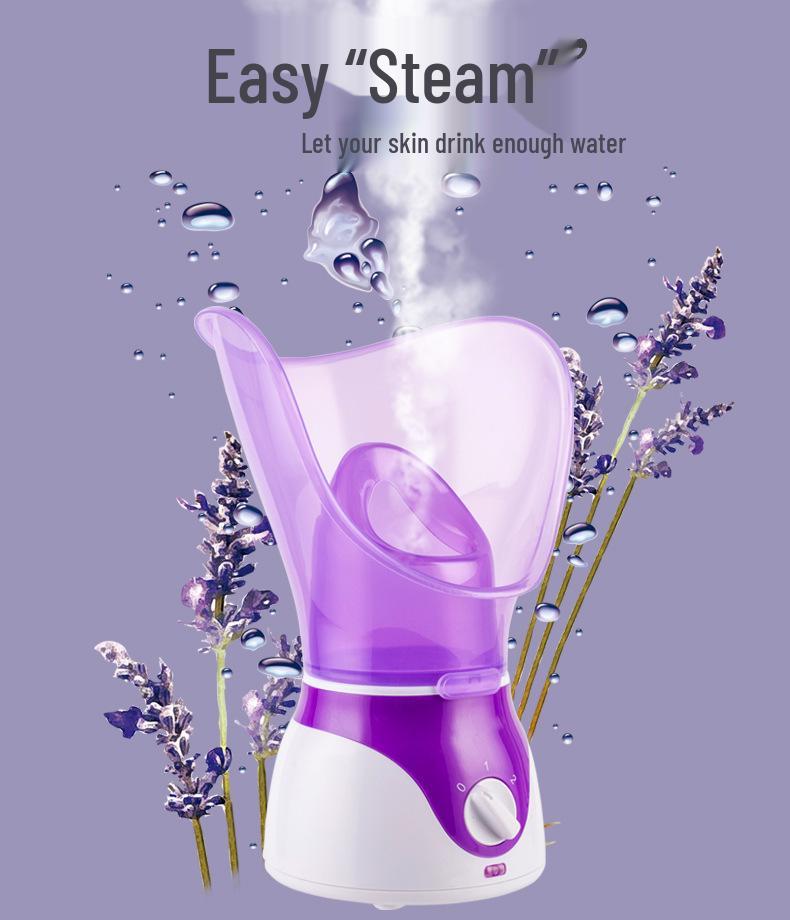 Aromatherapy Facial Steamer & Hydration Mist Machine with Nasal Inhaler