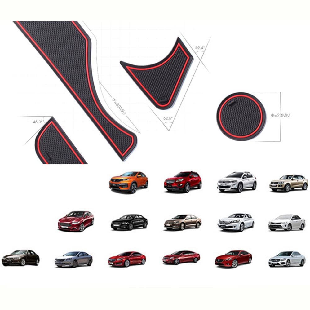 SAMCOS SUZUKI SWIFT Non-slip Mat for Cars (ZC33S/13S/53S/C83S) Swift Sports, Interior Parts, Interior Rubber