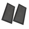 2Pcs Computer Cooler Fan Dust Filter Magnetic Frame PC Fan Dust Mesh PC Cooler Filter Fine Mesh PVC Dust Cover