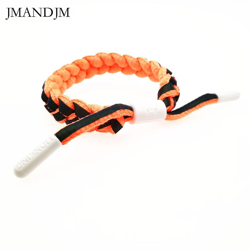 Bracelet Shoelace Woven Holographic Reflective Couple Bracelet Men's and Women's Bracelet