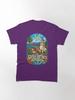Barbara Santa Barbara California USA Stained Glass Art Classic T-Shirt