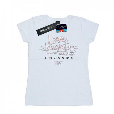 Womens/Ladies Love Laughter Cotton T-Shirt