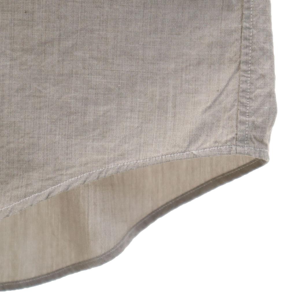 beautiful people Silk Blend Long Sleeve Shirt 40 Gray Men's Used