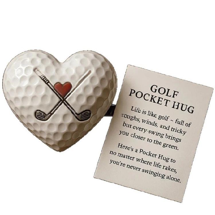 

Pocket Hug Plastic Golf Ball Marker Uplifting Golf Accessory Pocket Tool For Overcoming Rough Course Obstacles 1