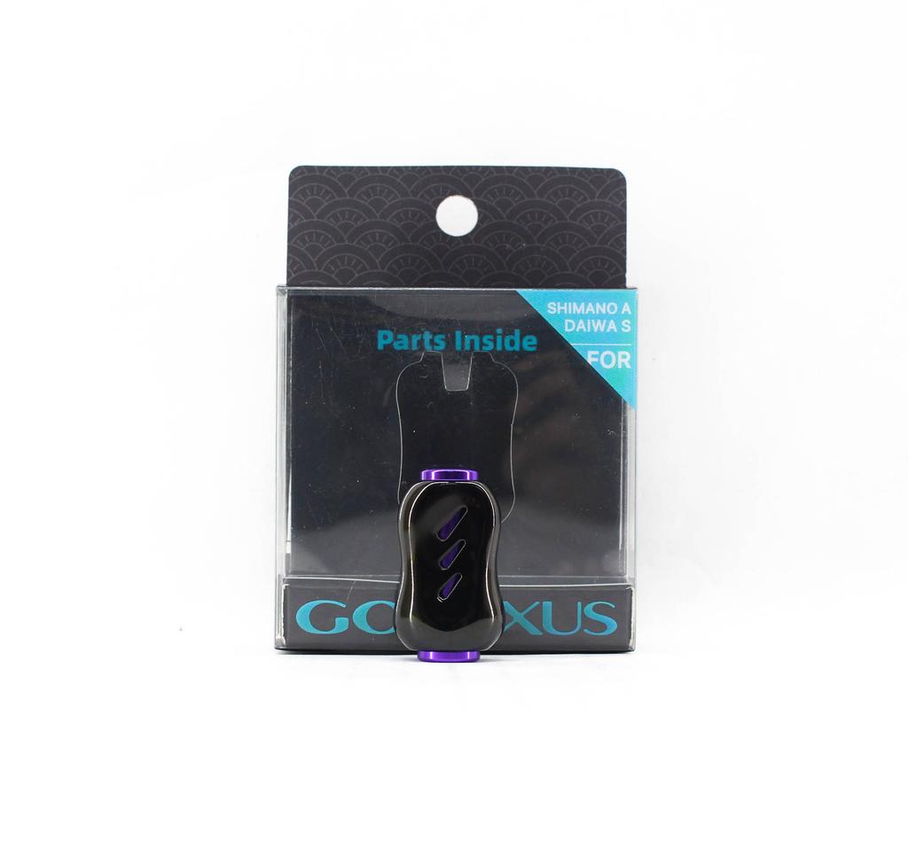 Gomexus T22BKPL Knob Titanium Black Purple 22mm Shimano A , Daiwa S (7917)