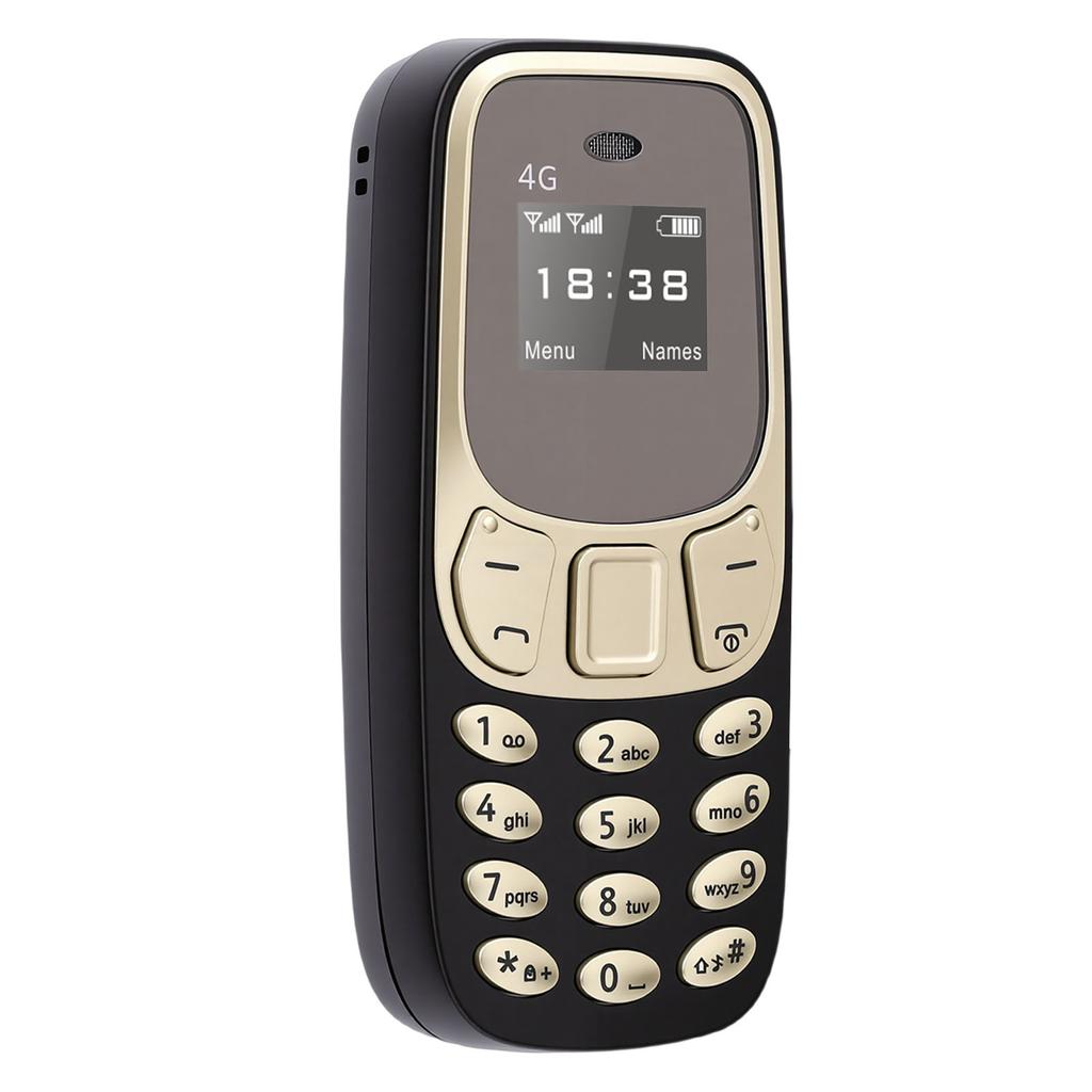 4G LTE Cell Phone Compact Mobile Phone with SOS Key MP3 Call SMS Function Dual SIM Dual Standby