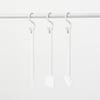 MUJI Aluminum S-Shaped Hook Set S 3 Pieces Silver