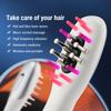 Electric EMS Scalp Massager Comb LED Light Head Massager with Hair Oil Applicator for Scalp Relax Hair Growth Fit All Hairstyle