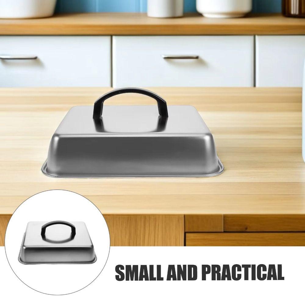 Hitzebeständige Restaurant-Küche Abdeckung S/M/L/XL Bratpfannen-Abdeckung Steak Kochen