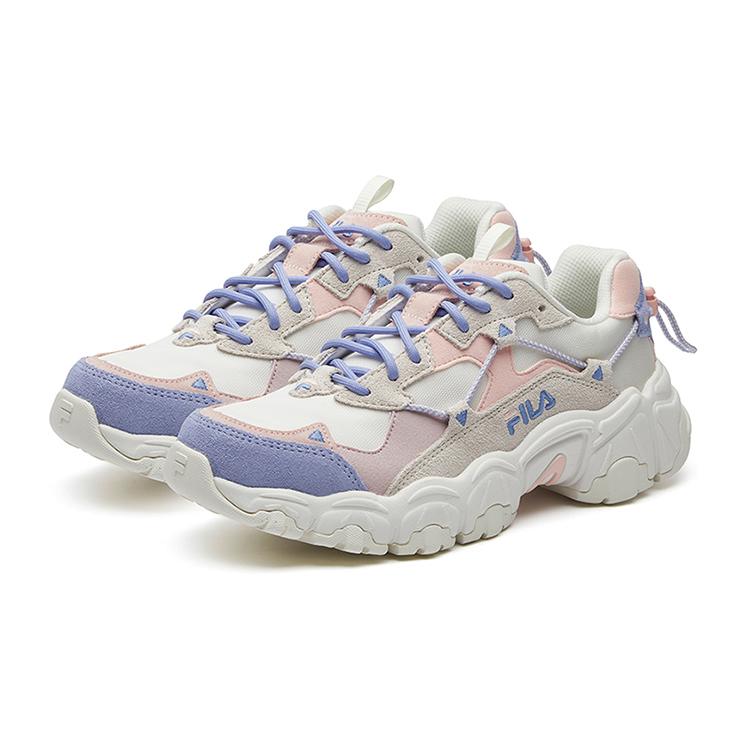 FILA FUSION Fluid 'White Pink Purple' Women's (Unisex) Casual Shoes T12W041109FSW