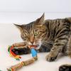 2 Stück Spielzeug, das Katzen zum Spielen anregt - Ein natürliches Katzenspielzeug aus Seil, zum Kauen und zur Zahnpflege