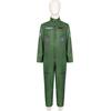 Movie Top Cosplay American Airforce Uniform Halloween Costumes For Men Boys Army Green Military Pilot Jumpsuit Full Set
