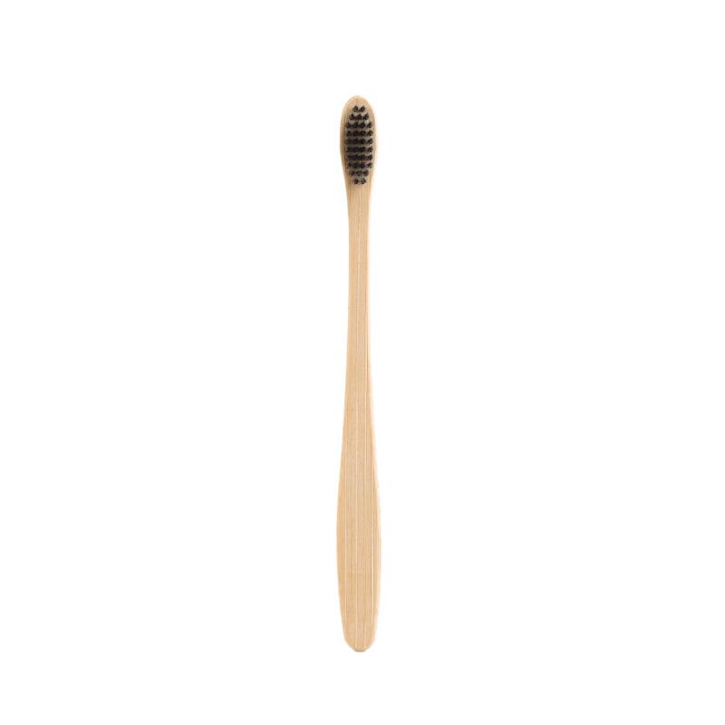 Waterdrop Shape Soft Disposable for Adults and Kids Natural Eco-Friendly Biodegradable Custom Logo Packaging Bamboo Toothbrush чёрный