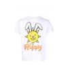 London Fashion Brand New High-end Street Natasha Zinko Unisex Bunny Print Men's T-shirt Pure Cotton Short Sleeve