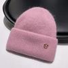Süßer Weicher Warmer Flauschiger Herbst Winter Dicke Mütze Für Damen Mädchen Einfarbige Beanie Mützen Modische Vielseitige Ohrenschützer Mütze Geschenke