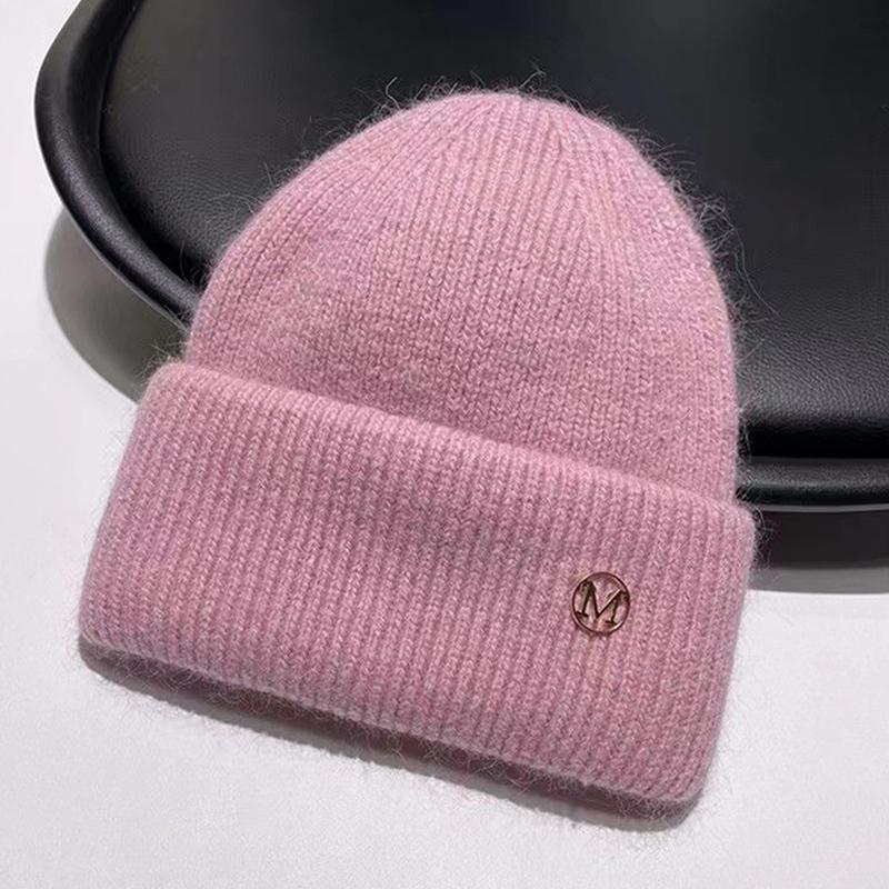 Süßer Weicher Warmer Flauschiger Herbst Winter Dicke Mütze Für Damen Mädchen Einfarbige Beanie Mützen Modische Vielseitige Ohrenschützer Mütze Geschenke