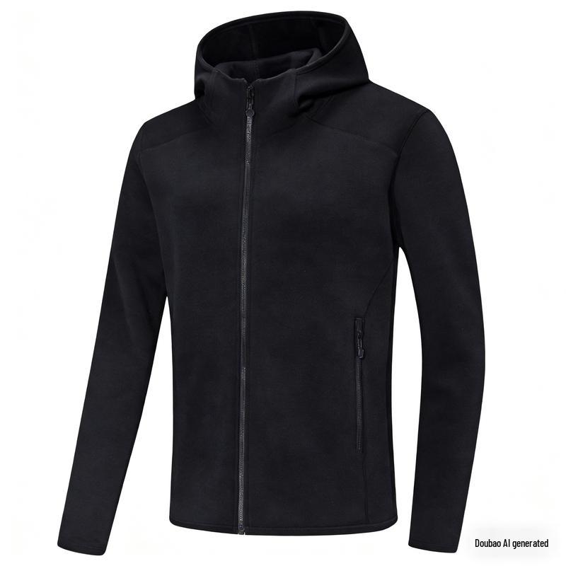 PERFEITO CRIATIVO Women s Fleece Hooded Jacket S