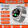 Military Quality GPS Sports Smartwatch Bluetooth Call Health Monitoring Compass 3ATM Waterproof Swimming Smart Watch