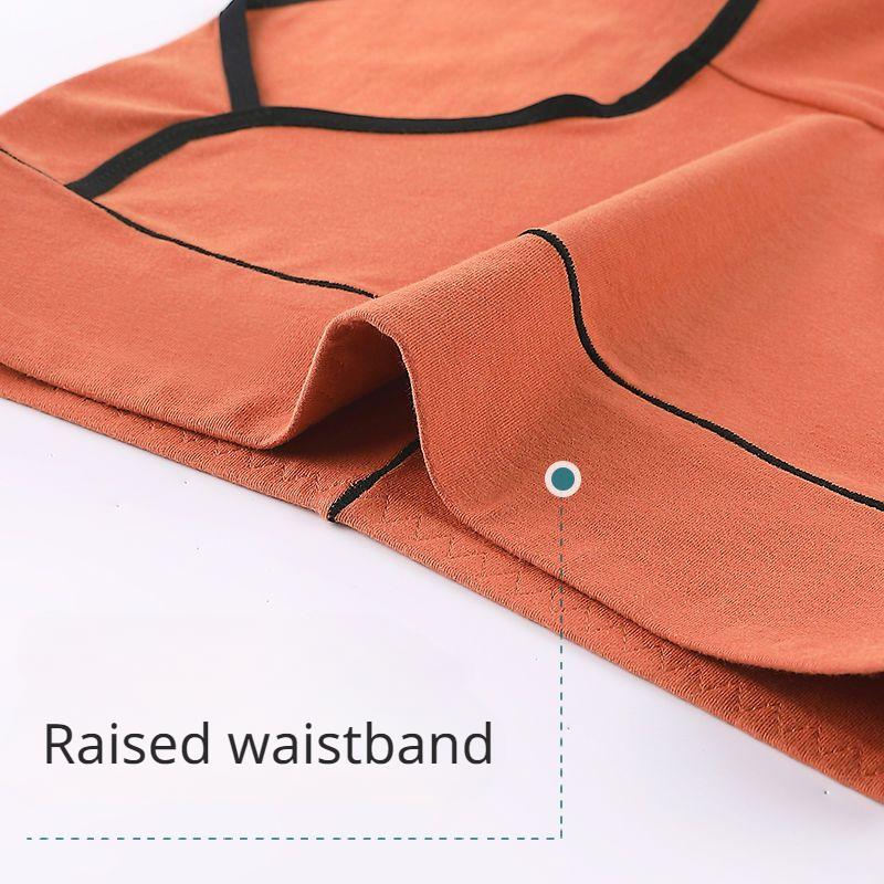 High Waist Panties Women's Cotton Antibacterial Breathable Suction Belly Buttock Lifting Antibacterial Women's Large Size Cotton Briefs