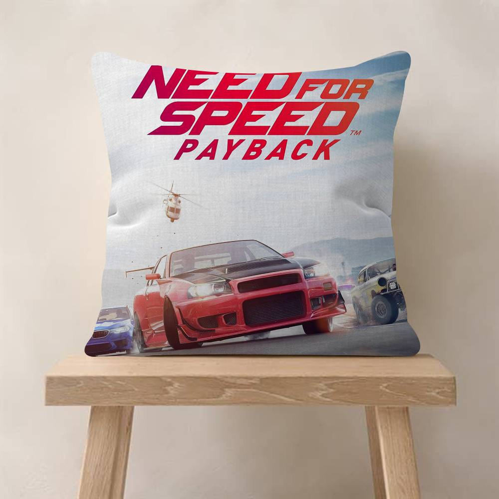 Pc NNeed For SSpeeds Game Pillow Cushion Cover Pillowcase Living Room Sofa Home Decor Customized