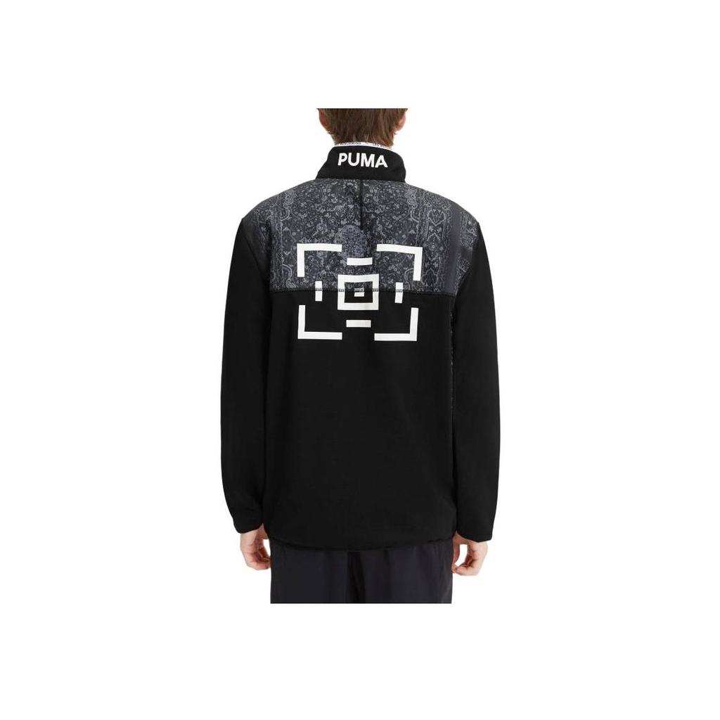 Puma x Les Benjamins High Collar Fitted Jacket Men Jackets Black 595467-01