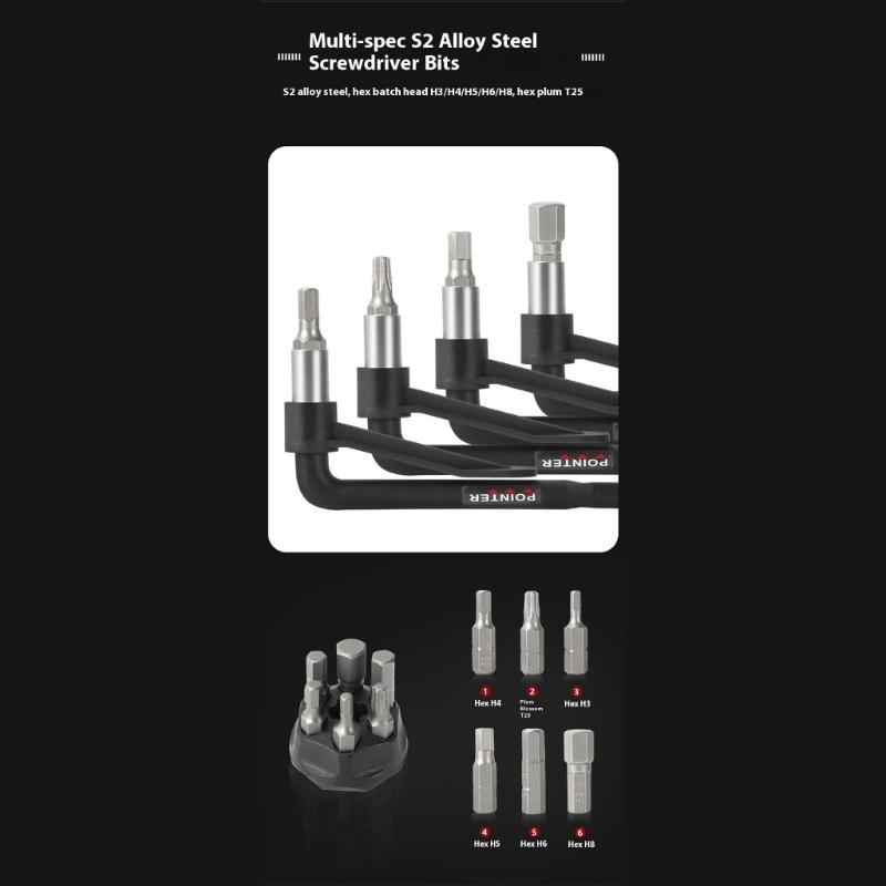 Bicycles Portable Torque Wrench Inner Hexagonal Set 3-10Nm/10-20Nm Bike Maintenance Wrench For Professional Mechanic