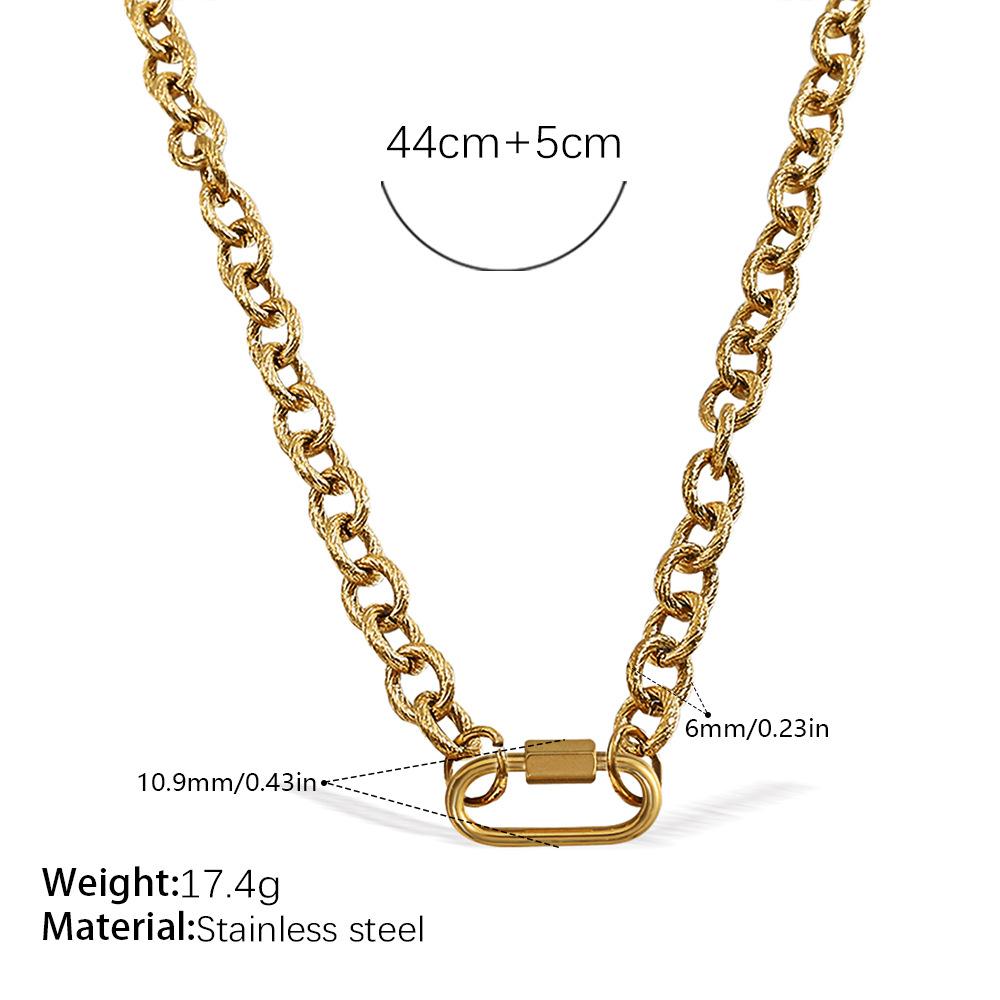 Japan And South Korea Fashion Niche Bracelet Necklace Women'S Personality Design Versatile Jewelry Does Not Fade Popular Trend