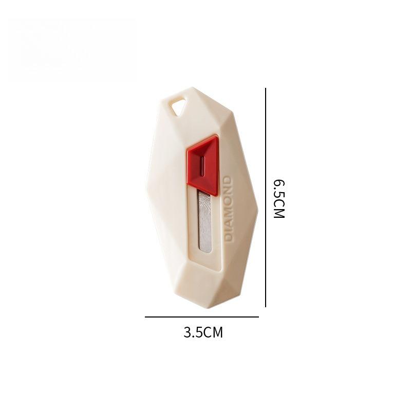 

Magnetic Unpacking Knife, Express Parcel Carton Artifact, Mini Portable Knife, Multi-functional Small Utility Knife бежевый