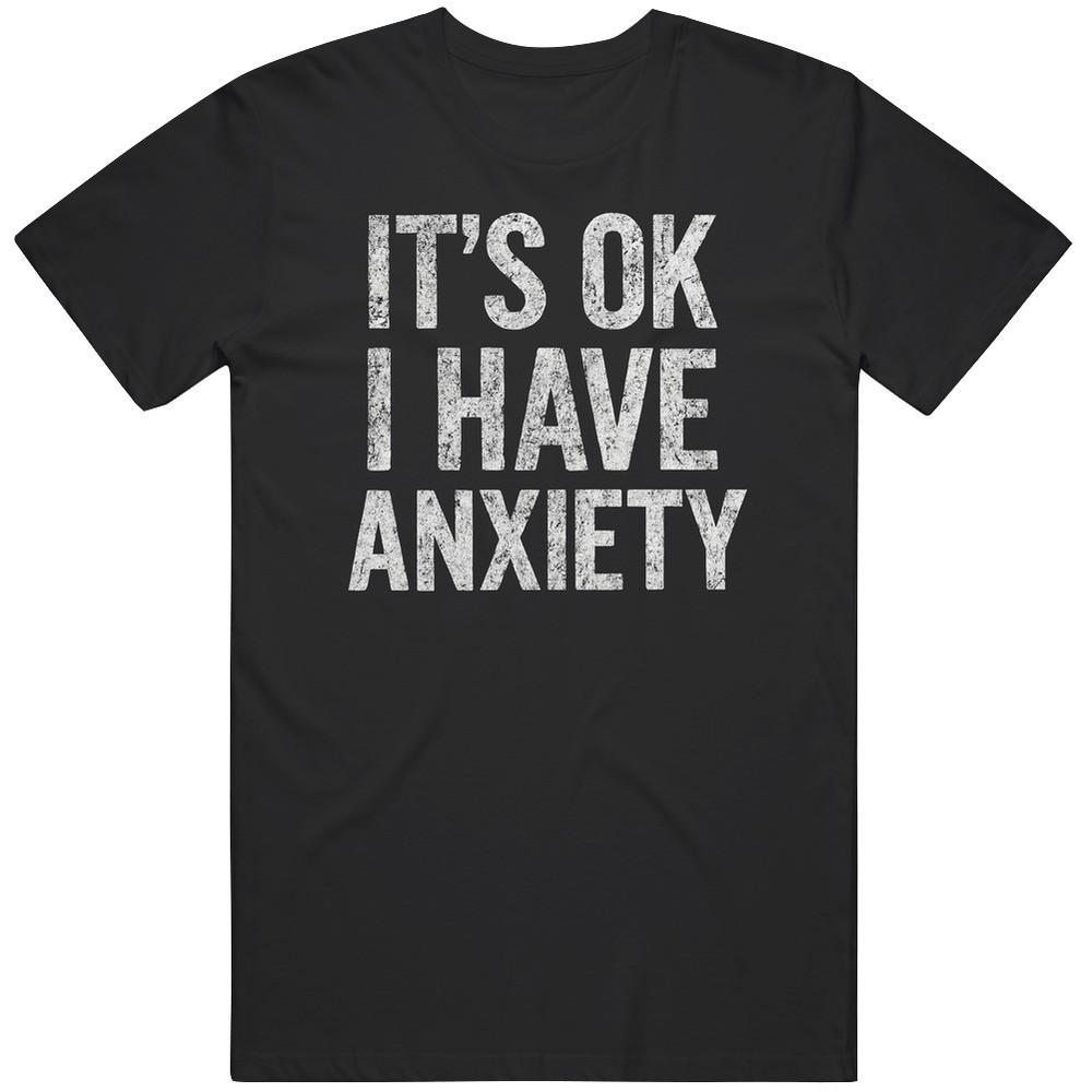 Funny It's Ok I Have Anxiety Pedro Pascal Meme Gift Idea v3 T Shirt Unisex T-Shirt
