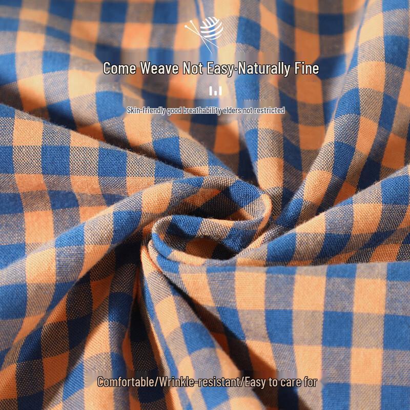 Women's 100% Cotton Casual Shirt for Middle-Aged & Elderly