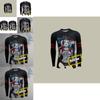 Harley Quinn T Shirt For Men Long Sleeve Polyester Casual Streetwear Teenager Style