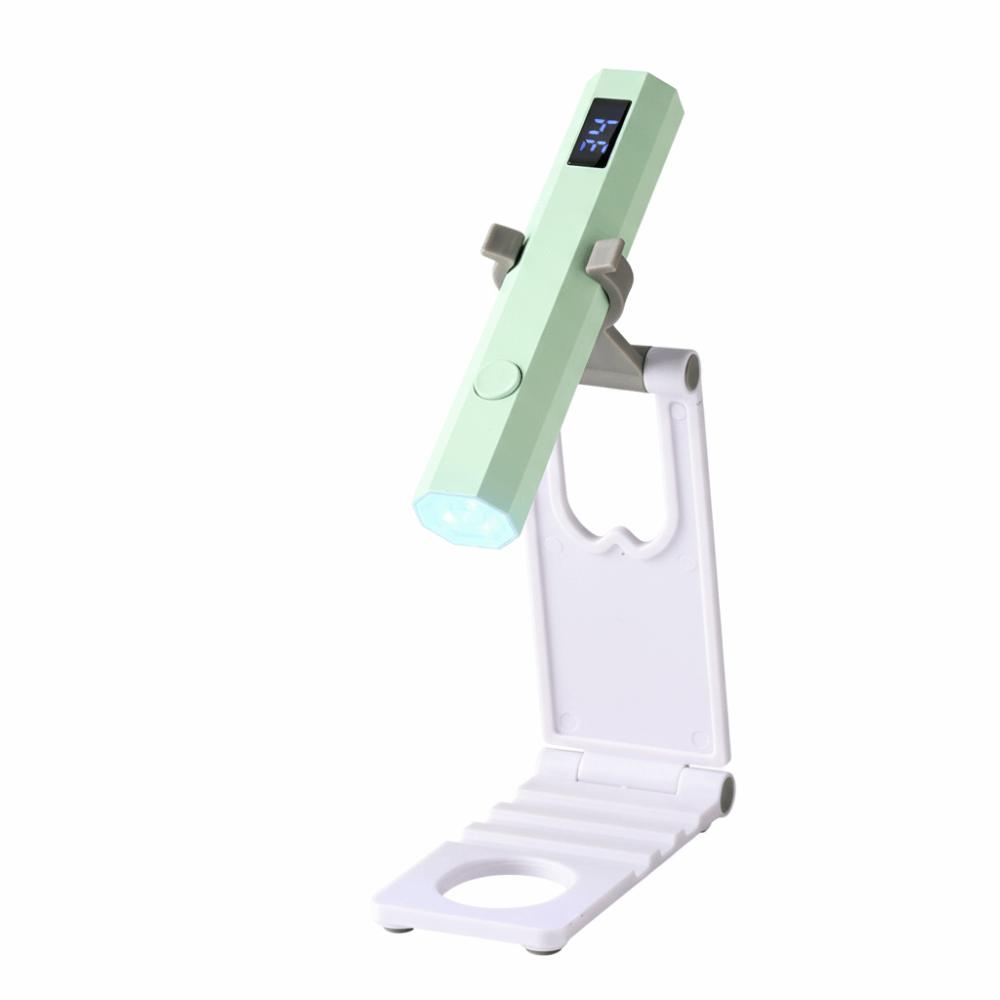 One-Inch Manicure Lamp Stand One-Hole Wearable Heating Lamp  For Attaching Nail Polish