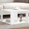 VidaXL Coffee Table White 51.5x51.5x30 Cm Engineered Wood, Side Table, Living Room Table, Side Table, End Table, 848136