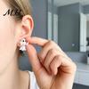 Halloween Costume Jewelry 1 Pair Earrings for Women, Glow in The Dark Ghost Creative Holiday Accessories Earrings, Cute Spooky Gifts Party,
