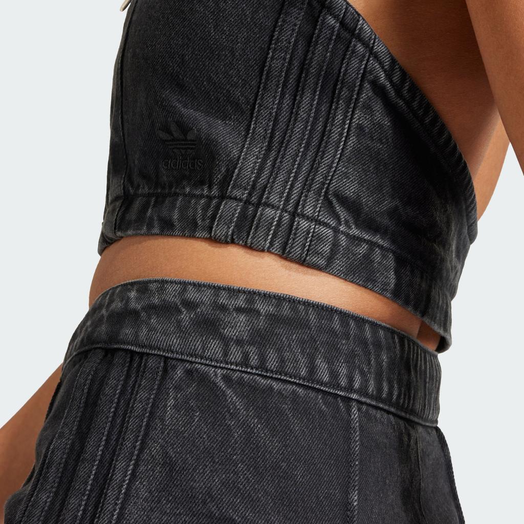 Adidas Originals Fashion Montreal Cropped Vest Women Tops Black IT7270