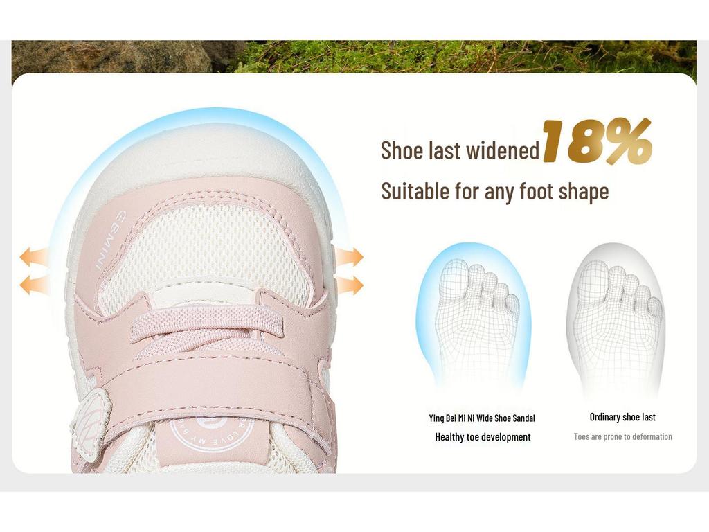 Yingbeimi Kids' 2026 Spring Panda Walker Shoes for Infants & Toddlers