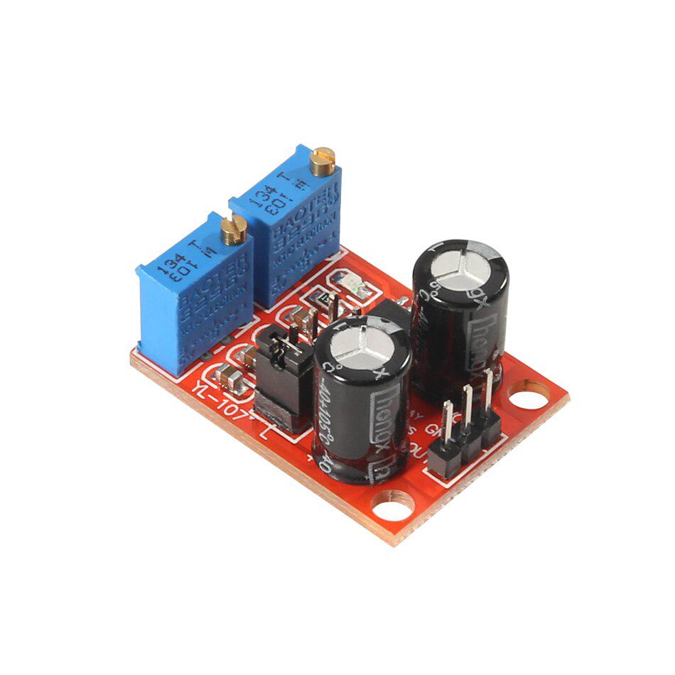 Buy 3pcs NE555 Pulse Frequency Duty Cycle Adjustable Module Square Wave