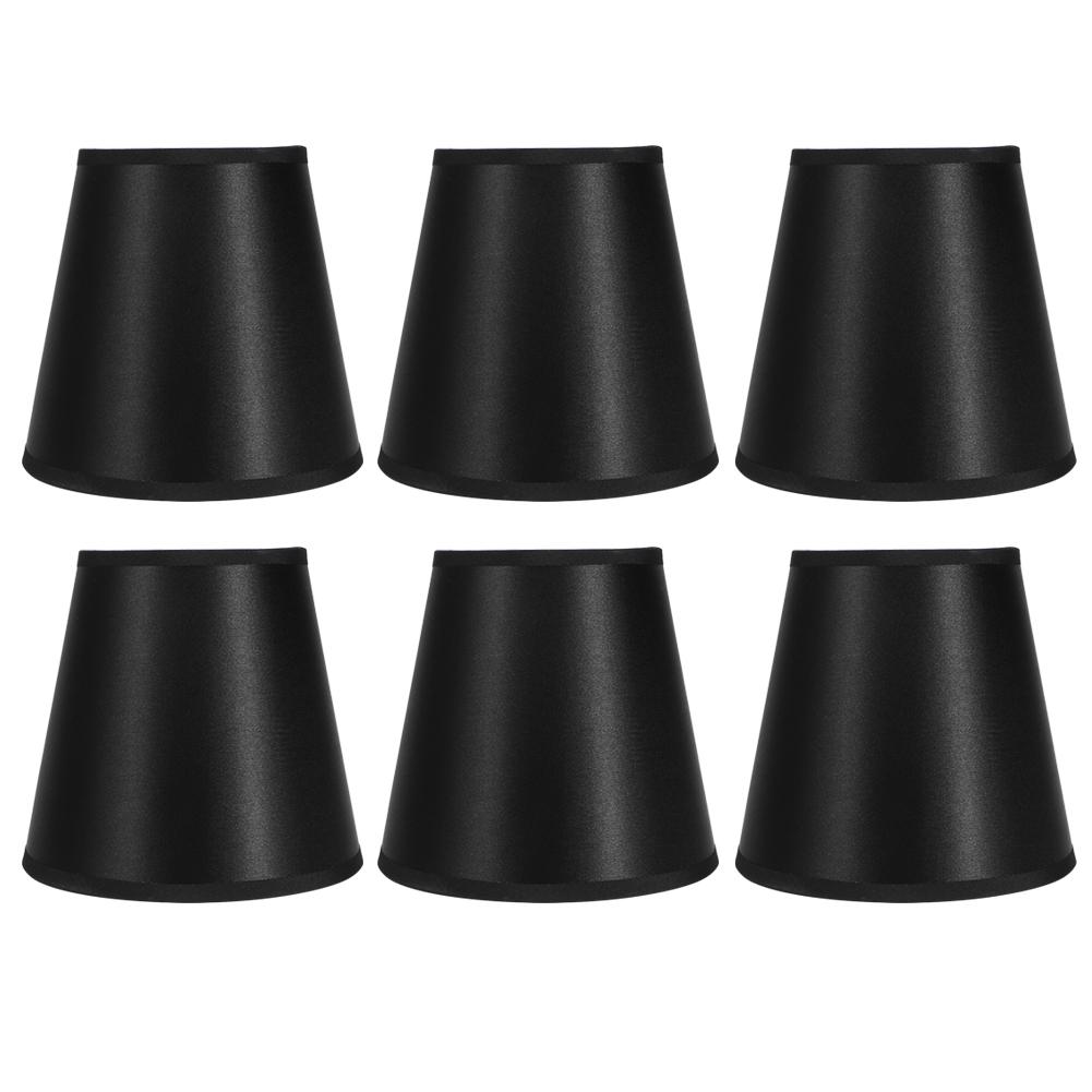 Moderne Stoffkunst Innerfilm Lampeskjerm Nordisk Enkel Lys Lampeskjermer for Krystalllysekrone Vegg