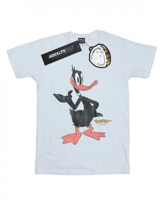 Boys Daffy Duck Distressed T-Shirt