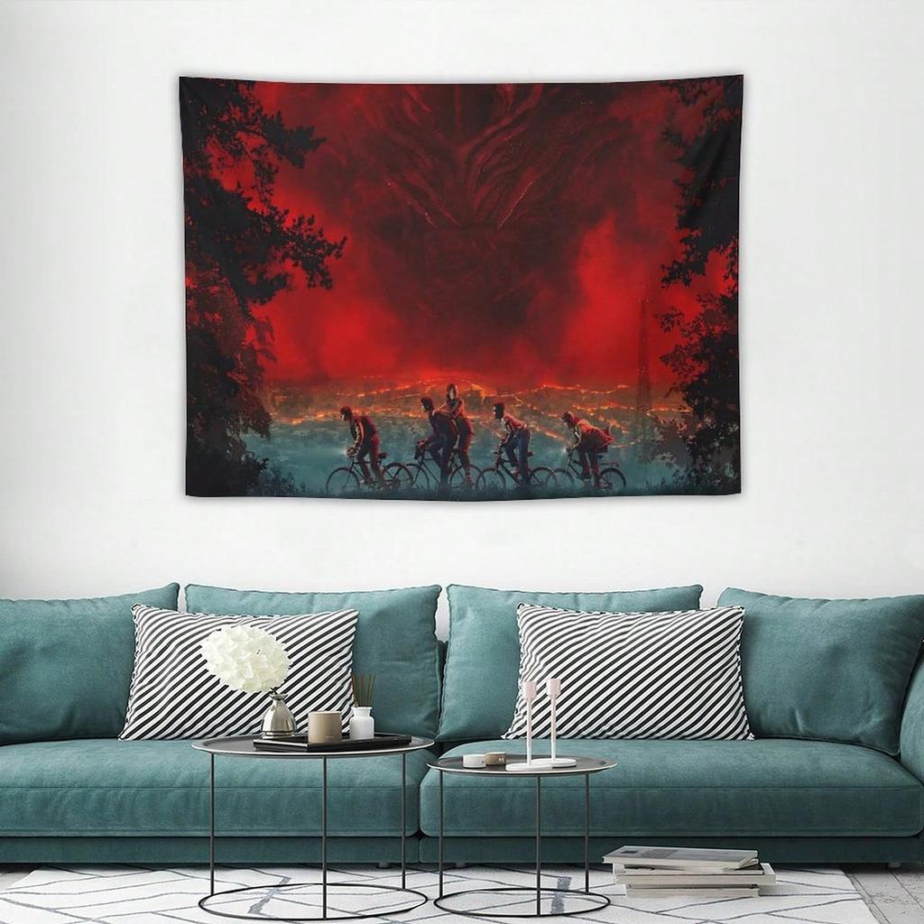 Stranger Tapestry Poster Flag Stranger Ths Tapestries Aesthetic Bedroom Dorm Decor Gift For Movie Fans home decor