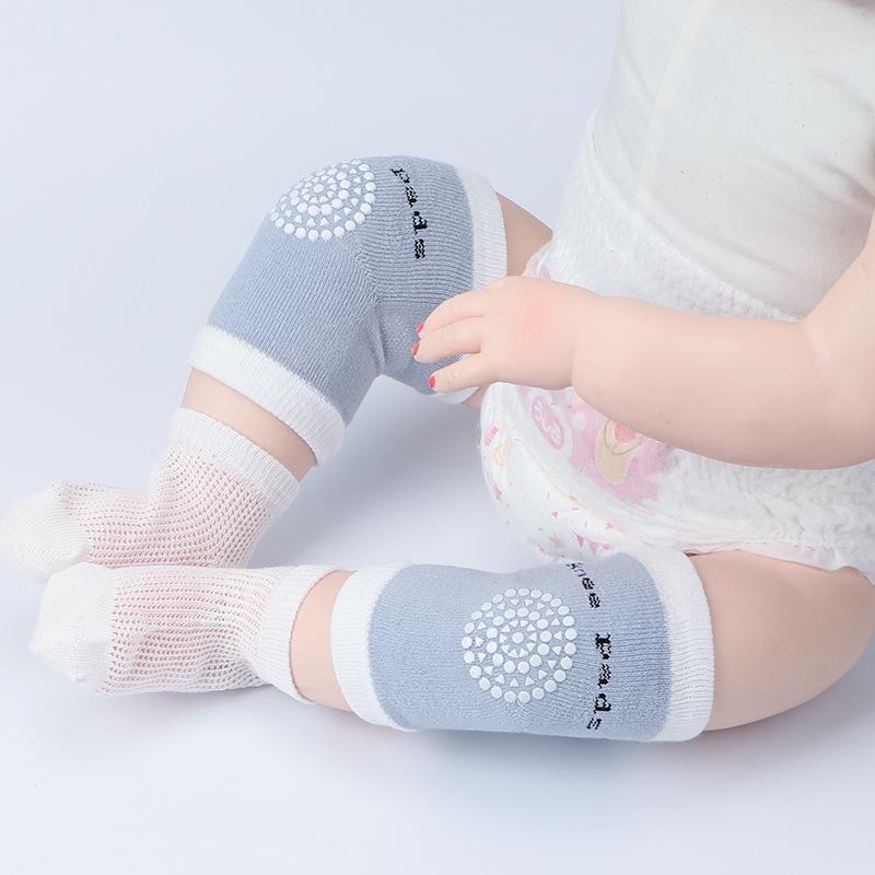 Children's Breathable Knee Pads Cotton Anti-fall Elbows Baby Crawling Toddler Knee Pads