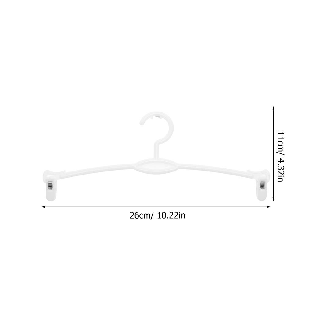 15Pcs Underwear Hanger Plastic Premium Drying Rack for Bras Towels Socks Clothes Indoor Outdoor Use No Snap Design Smooth