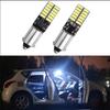 2/10pcs BA9S Car LED CANBUS Bulbs Error Free 24LED For Car Side Wedge Light Interior Signal Lamp 12v Universal White