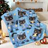 Forest Creatures Ultra-Soft Fluffy Flannel Blanket Super Cozy Lightweight Bed Blanket for Halloween Sofa Bed Christmas Decor