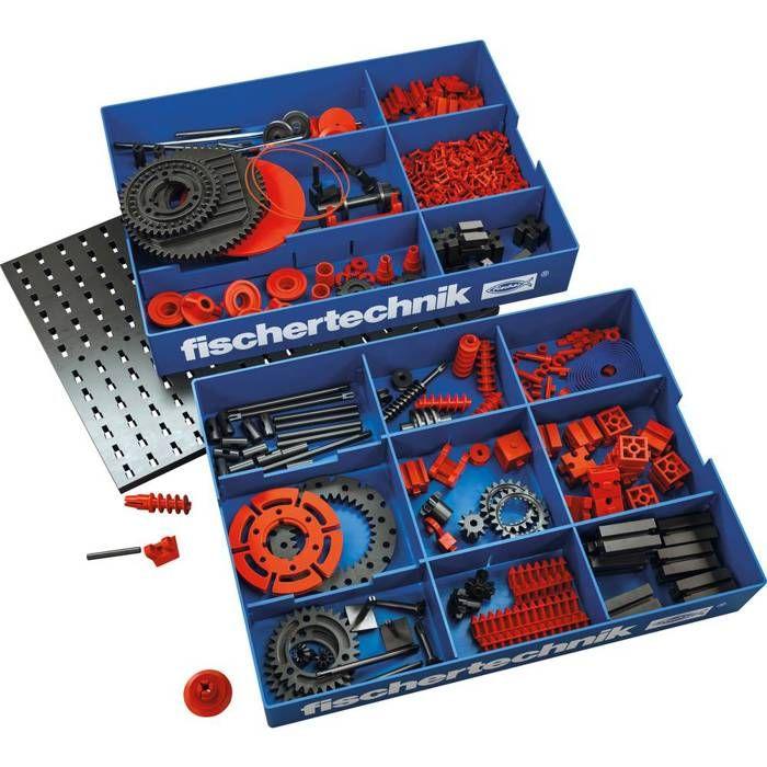 fischertechnik 554196 creative box mechanics kit à monter, expérimentation, mécanique, enseignement de matières coffret