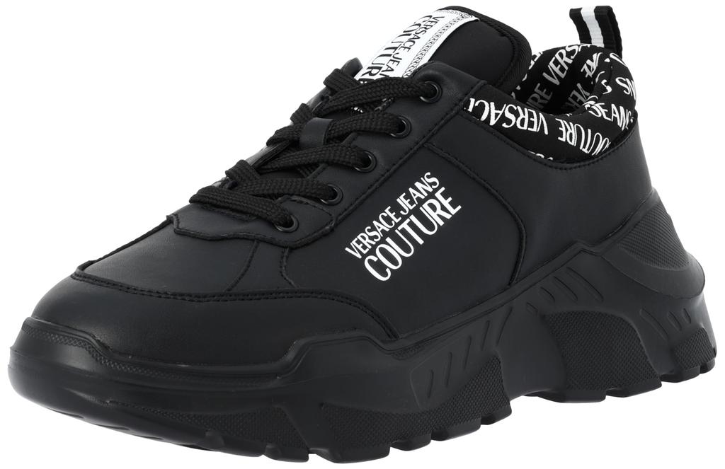 Sneakers 71YA3SC1 ZP020 VERSACE JEANS COUTURE Black cm [Versace] Men's 28.0 [Used]