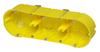 Flush-mounted Box P/t PK-3x60 Plasterboard, Plate with Screws, Self-extinguishing