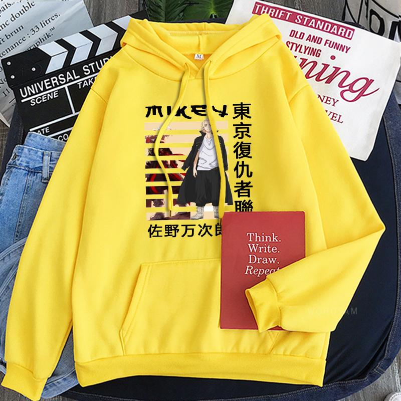 Tokyo Revengers Sano Manjirou Japan Anime Hoodies Men Women Streetwear Harajuku Fashion Hip Hop Oversized Long Sleeve Sweatshirt