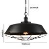 American Loft Industrial Retro Iron Pendant Lights Creative Hanging Ceiling Lamp E27 Chandelier for Home Kitchen  Restaurant Bar